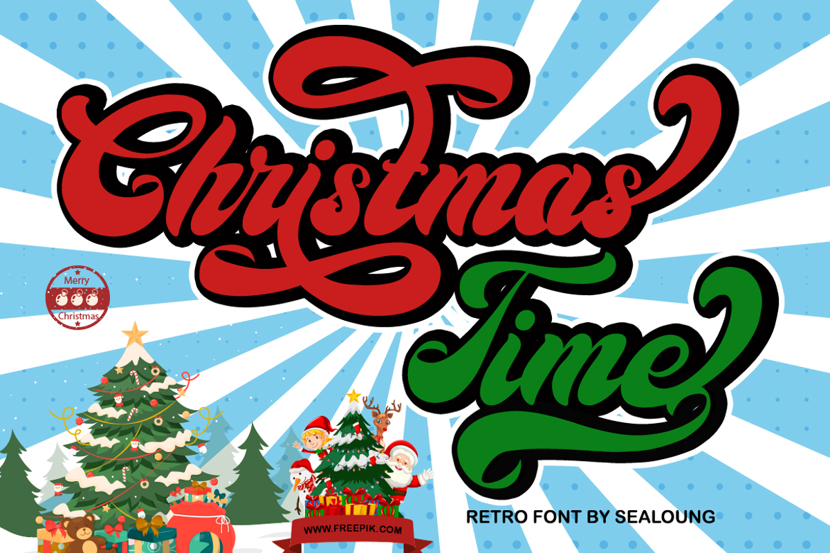 Download Christmas Font Sealoung Fontspace SVG Cut Files