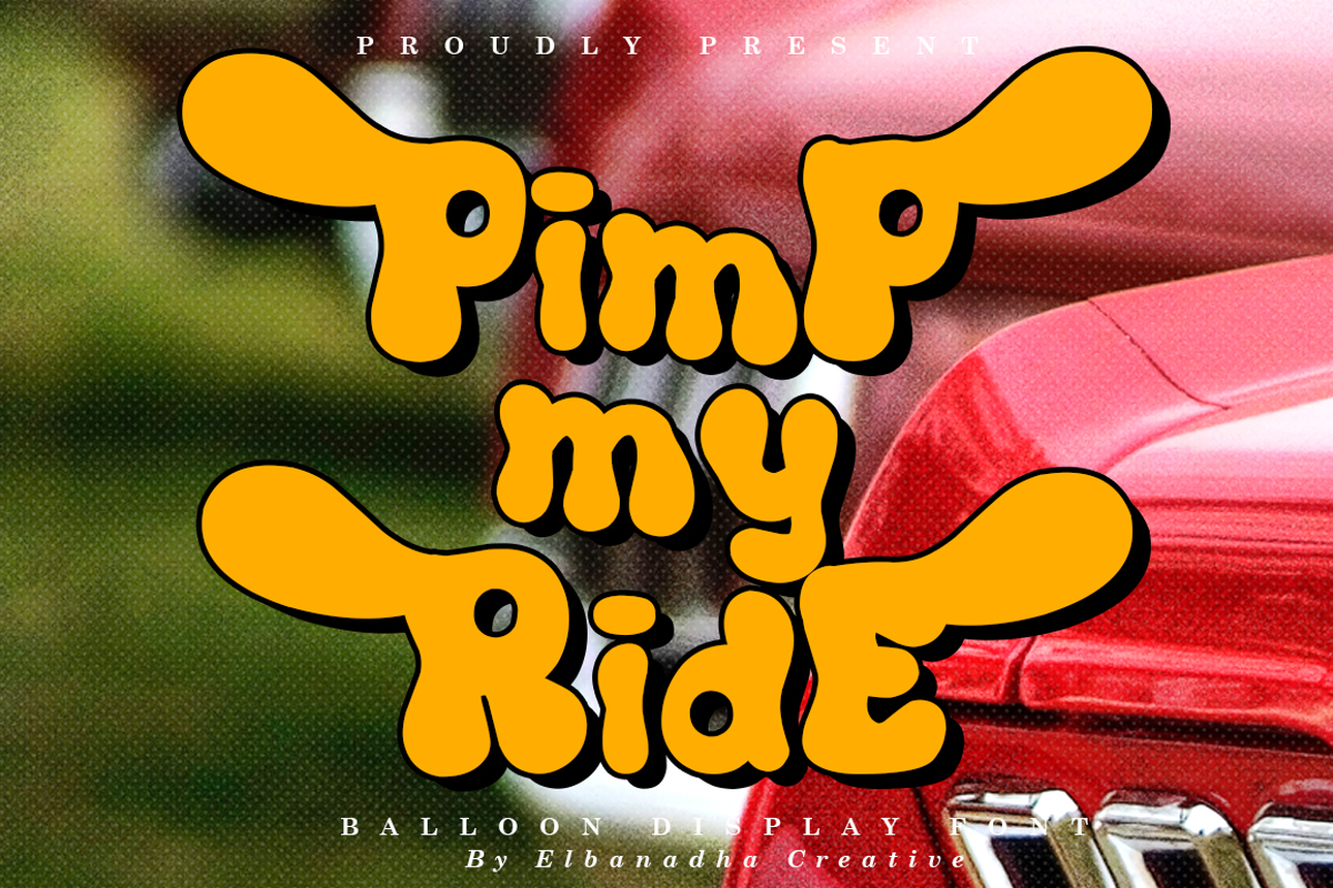 PIMP MY RIDE Font - Free Download