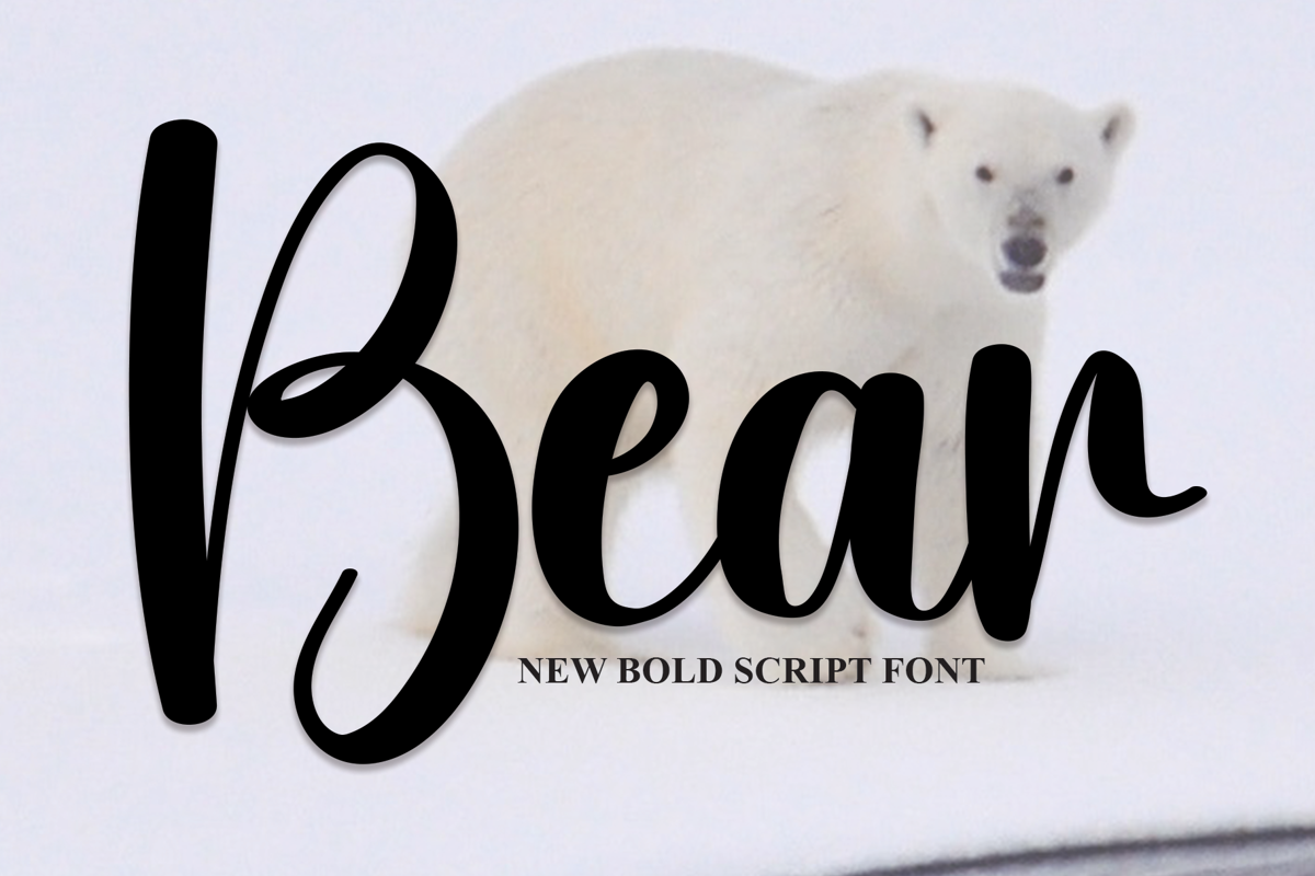 Bear Font | scratchones_creative | FontSpace