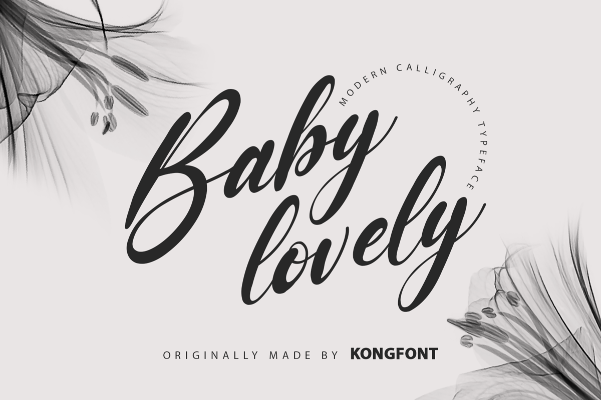 Baby Lovely Font | Fontkong | FontSpace