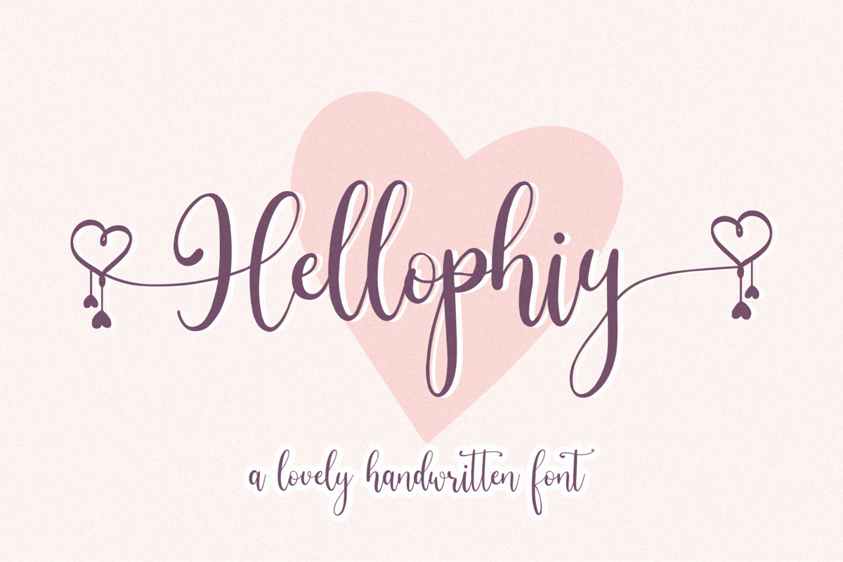 Hellophiy Font | qwrtype_foundry | FontSpace