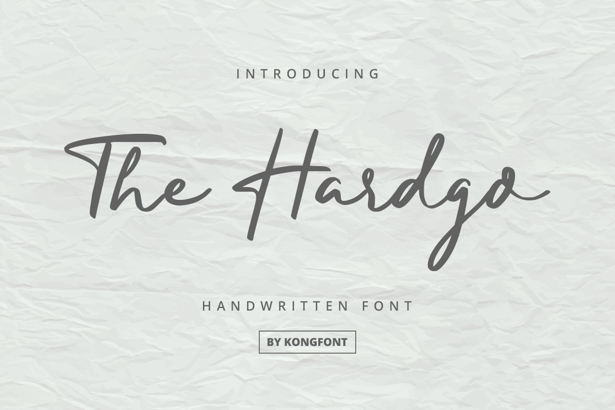 The Hardgo Font | Fontkong | FontSpace