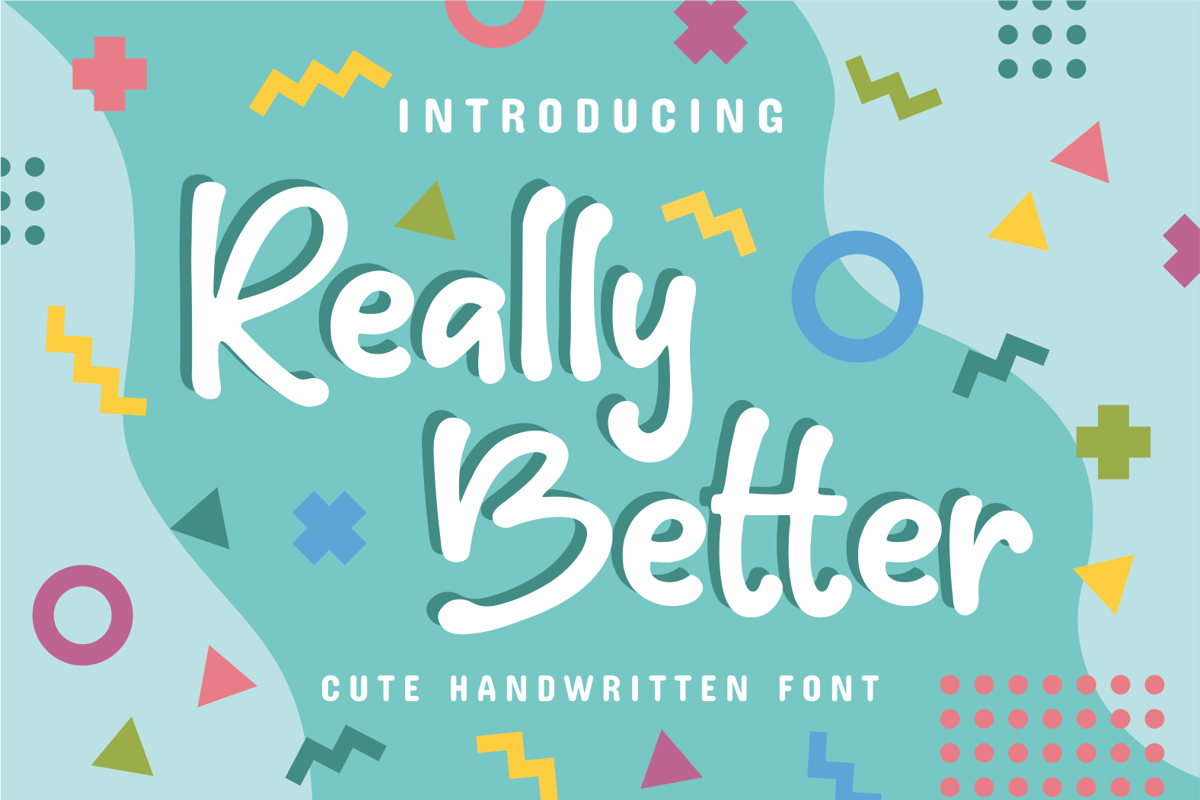 Really Better Font | subectype & Orenari | FontSpace