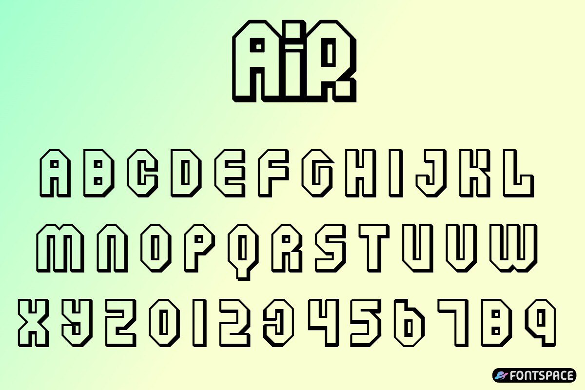 Air Font - Free Download