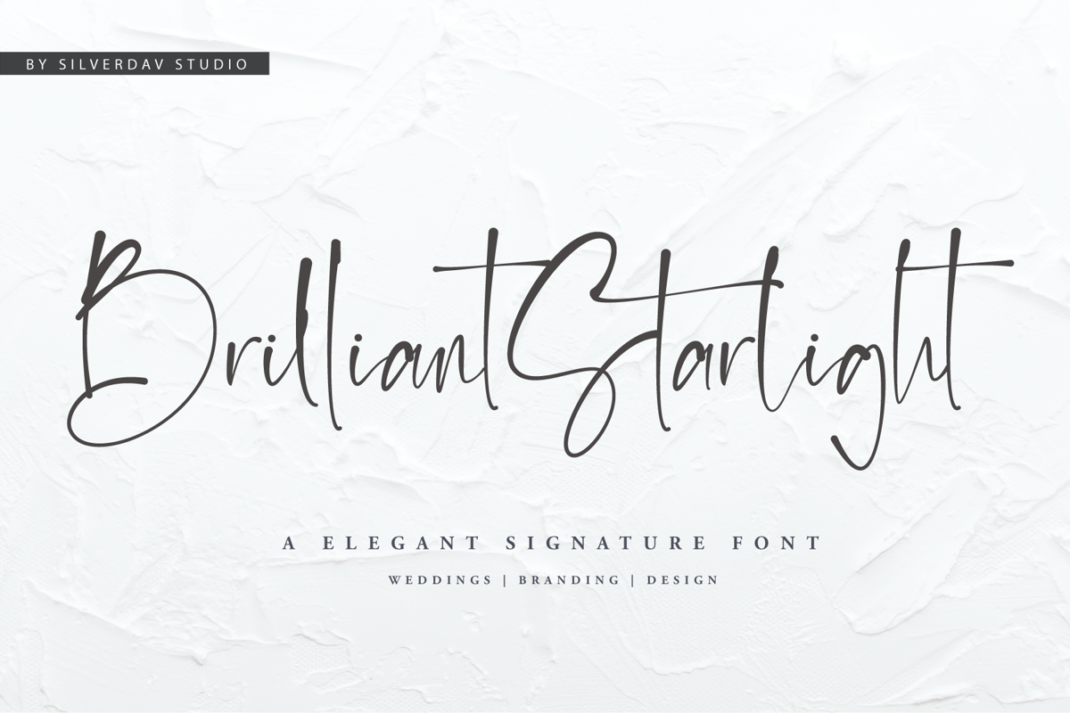 Brilliant Starlight Font | Silverdav Studio | FontSpace