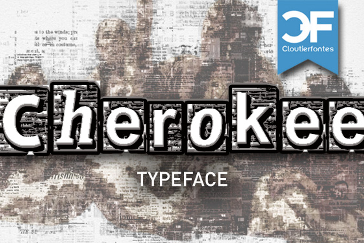 CF Cherokee Font - Free Download
