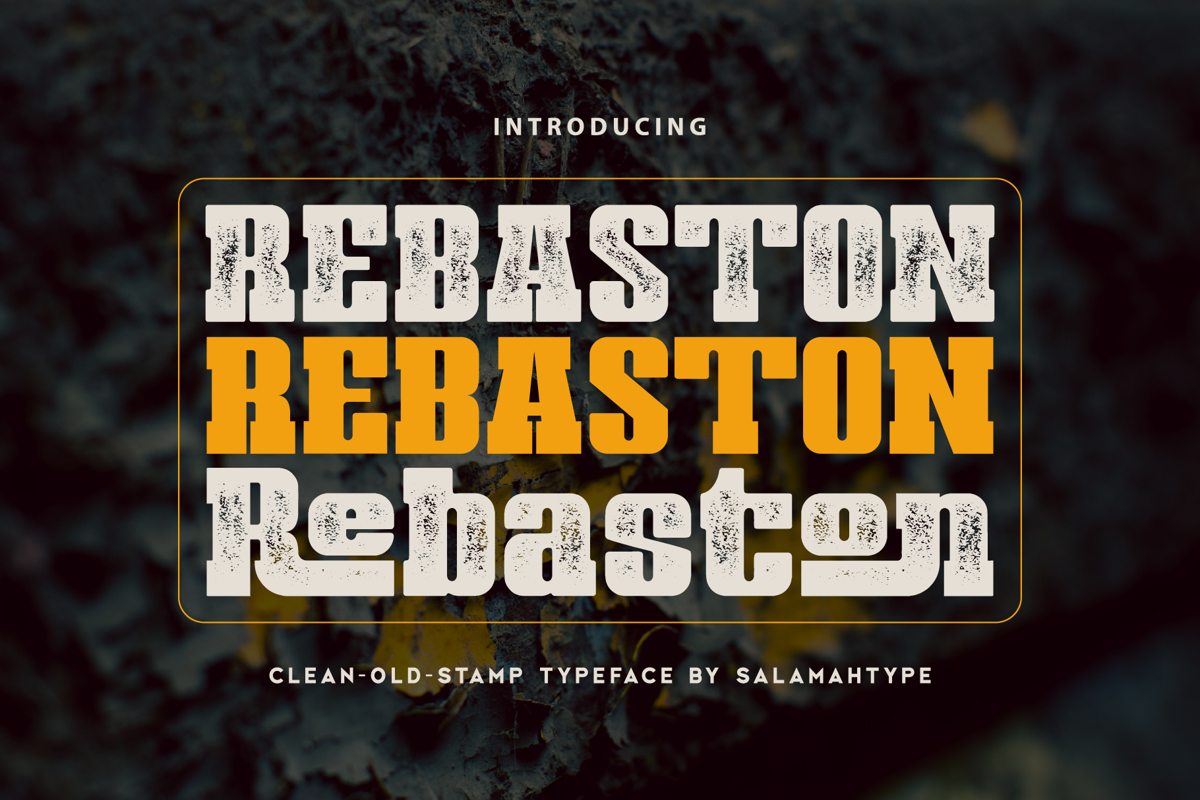 Rebaston Font | salamahtype | FontSpace