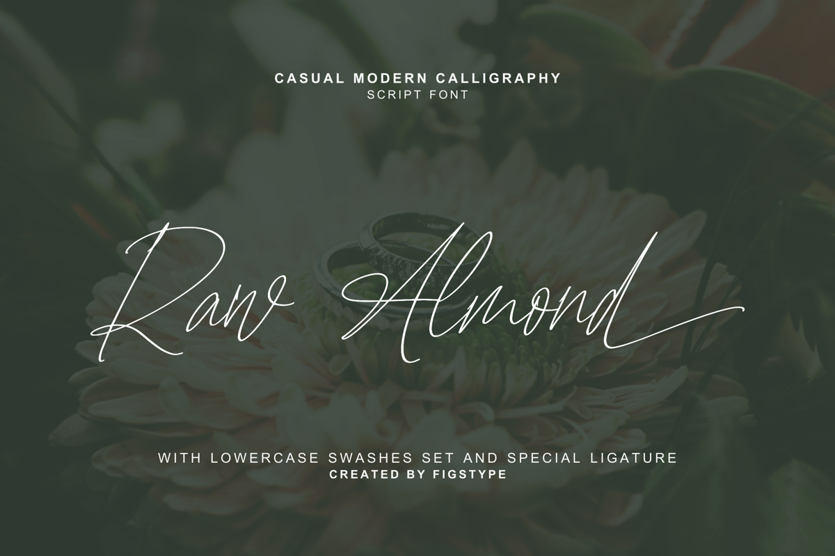 Raw Almond - Casual Modern Font 