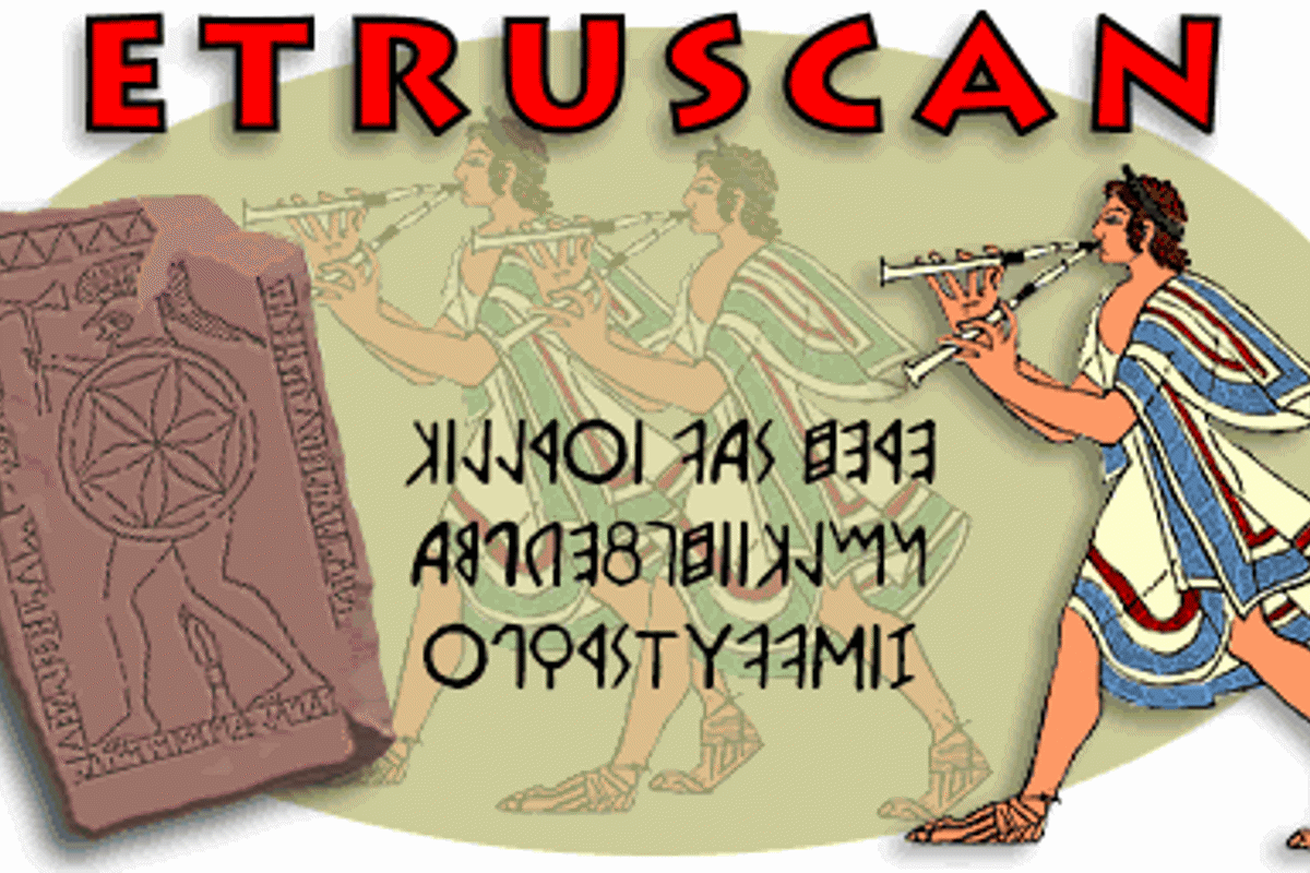 Etruscan Font | Dave Bastian | FontSpace