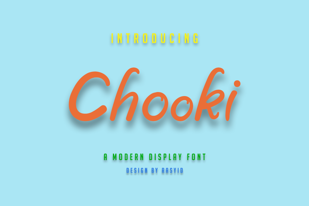 Chooki Font - Free Download