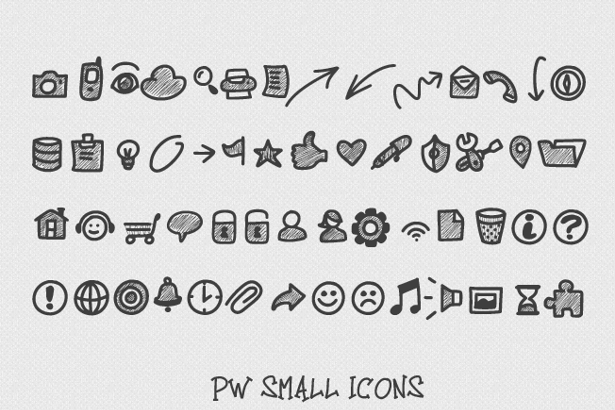 Icons шрифт