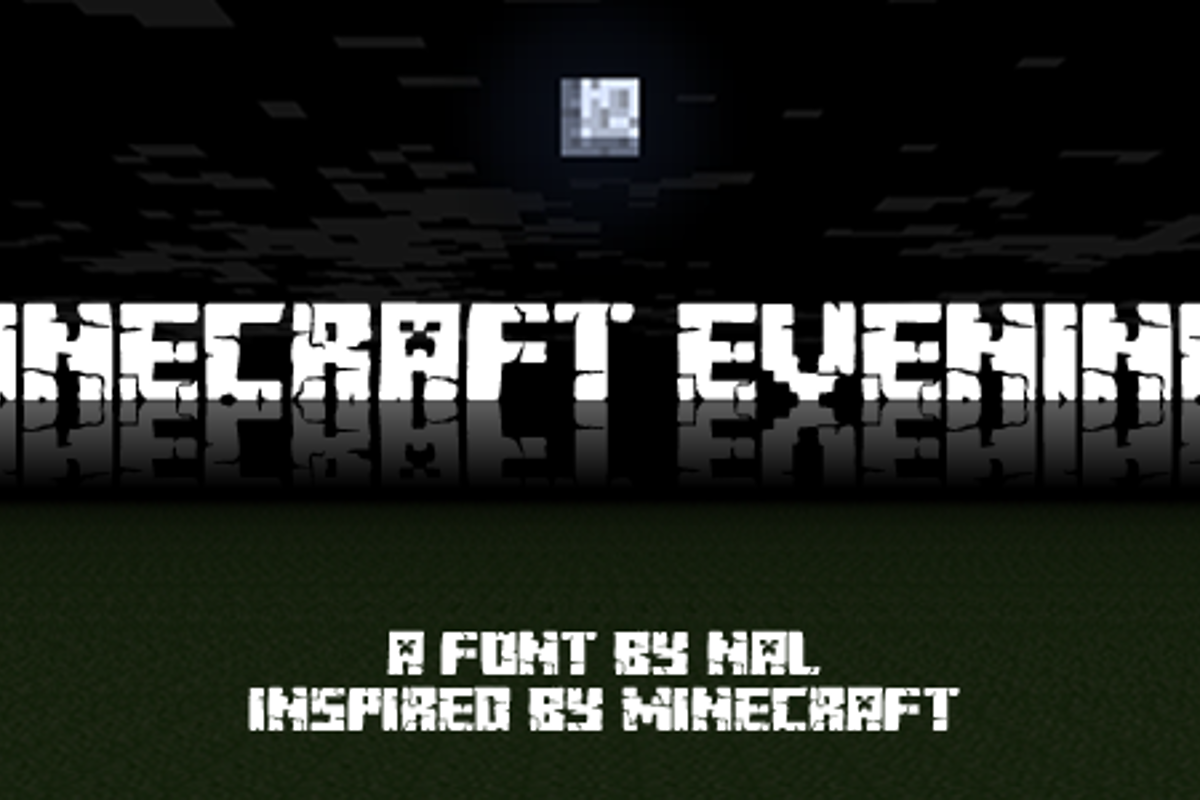 Minecraft Evenings Font | Chequered Ink | FontSpace
