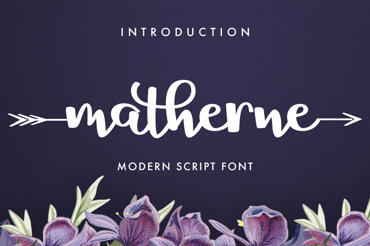 Matherne Font Solidtype FontSpace