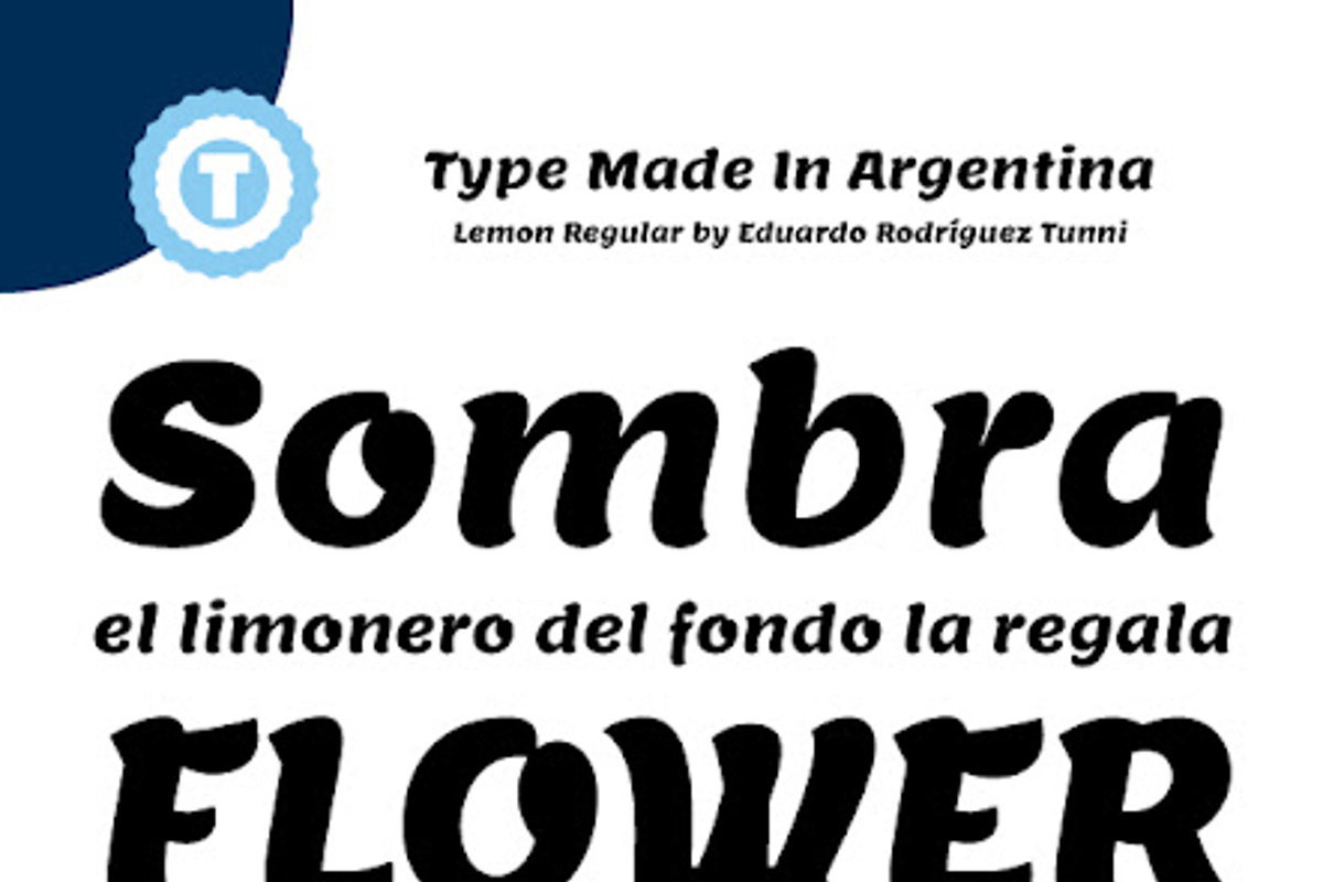 Lemonfont Shapeshifter