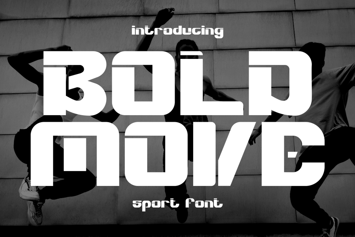 Bold Move Font PutraCetol Studio FontSpace