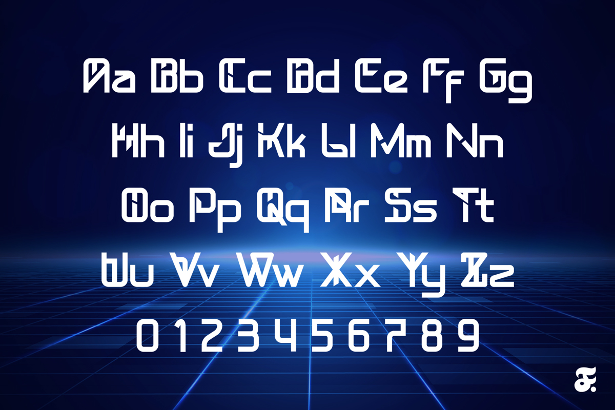 Galactic Force Font Fontada FontSpace