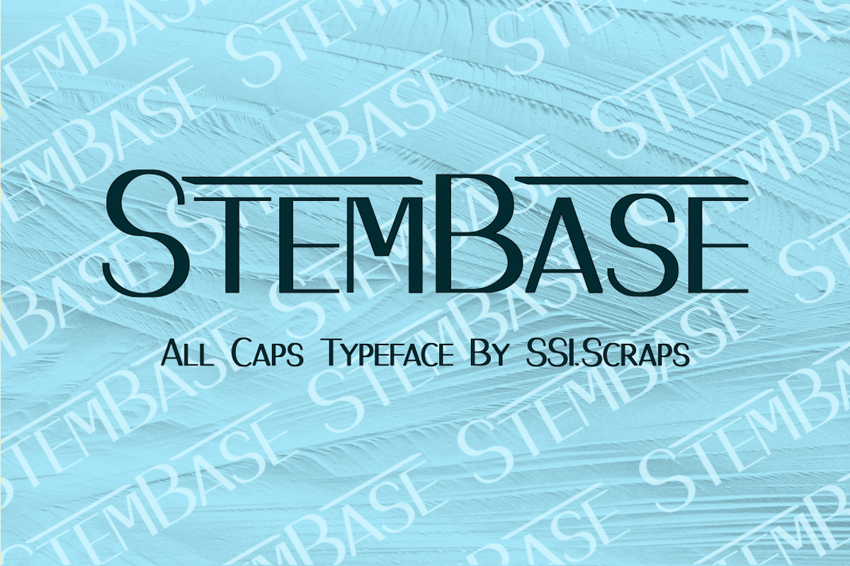 Шрифт caps