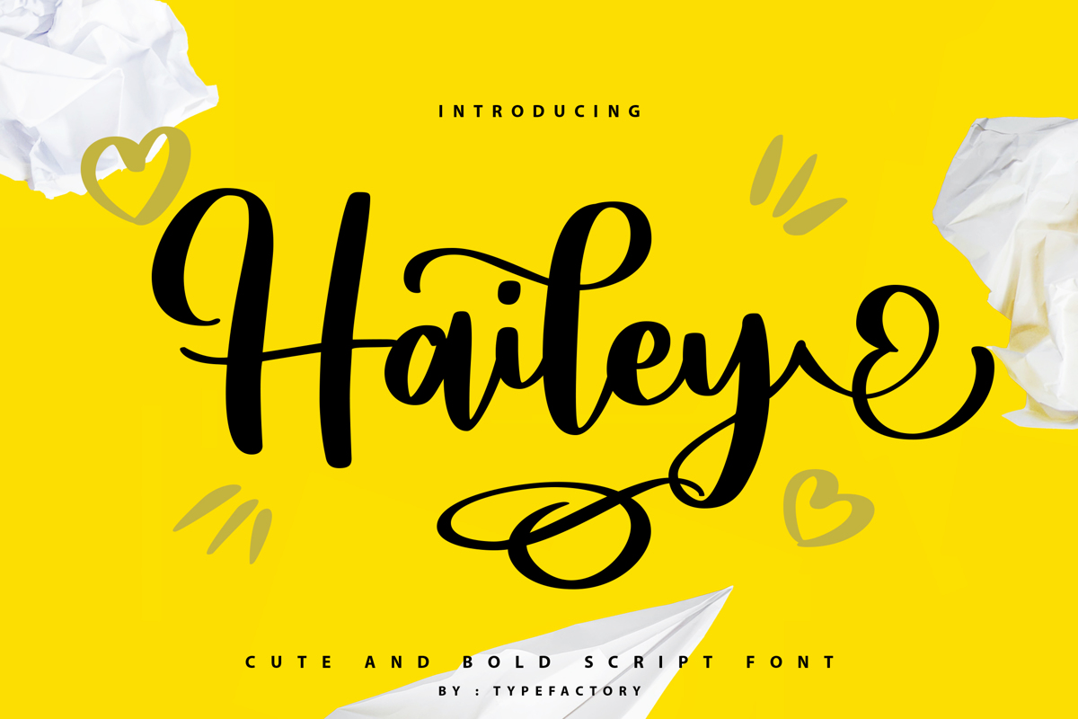 Hailey Font | typefactory | FontSpace