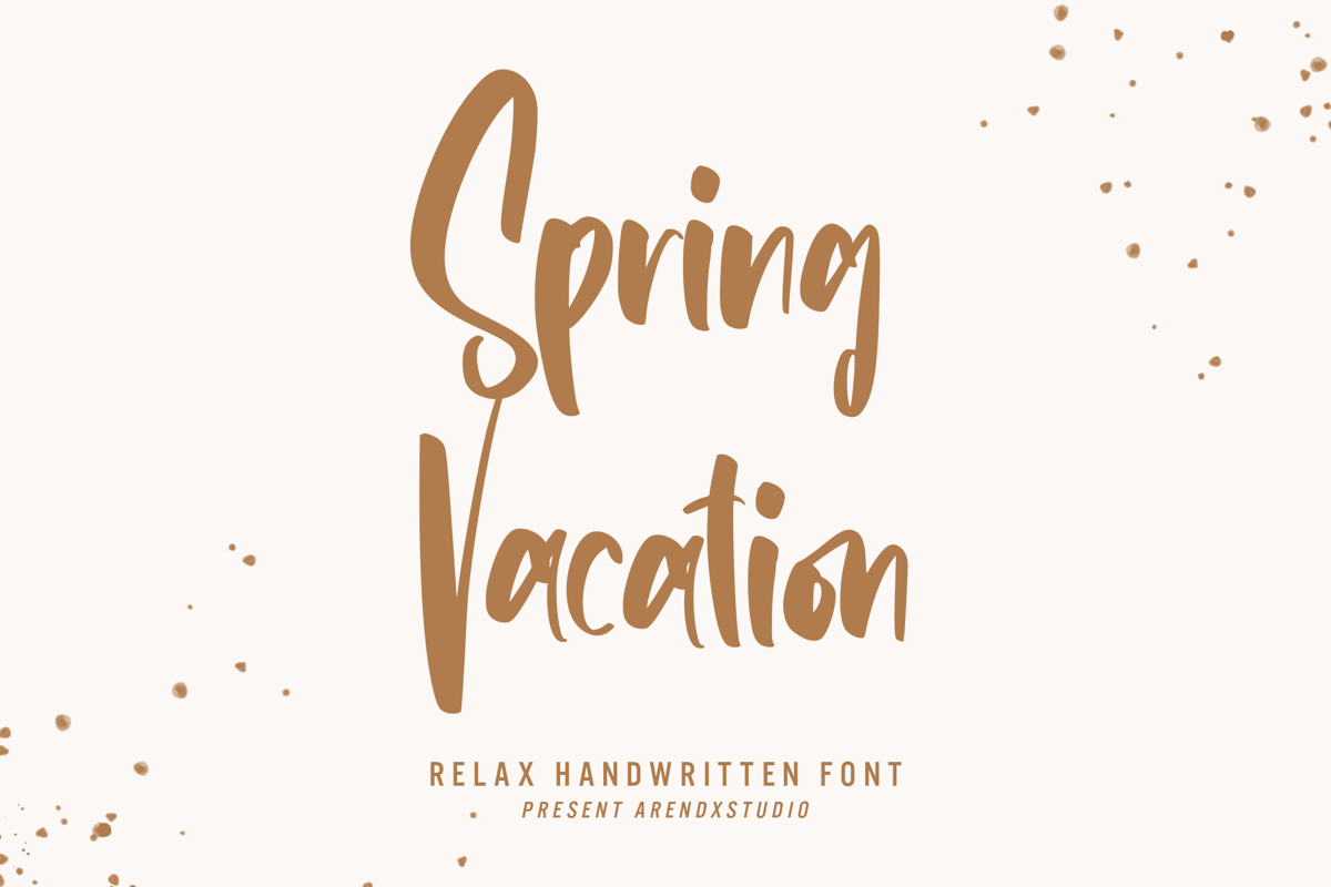 spring-vacation-font-arendxstudio-fontspace