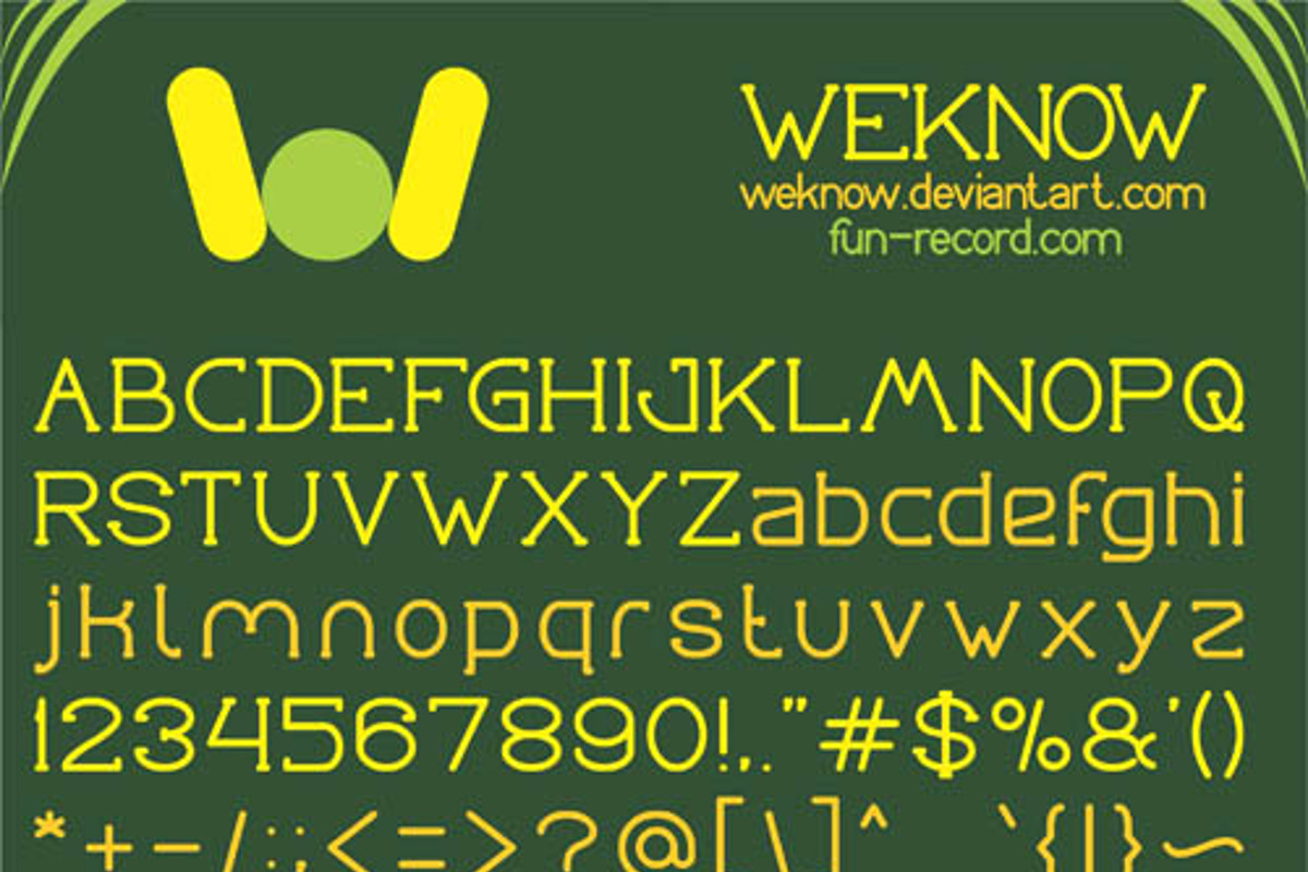 Grass Hopper Font | weknow | FontSpace