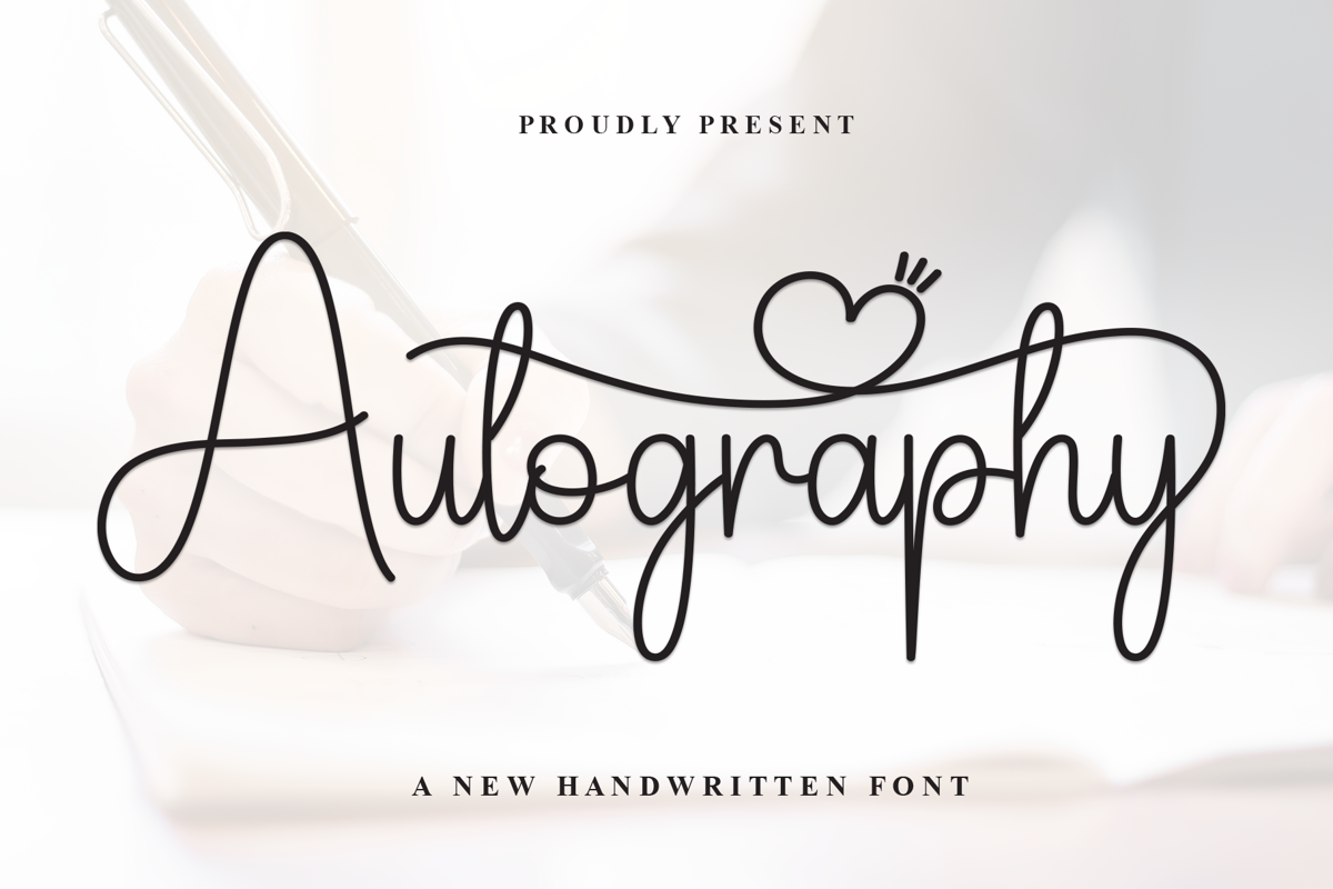 Autography Regular Autography Font - Free Download