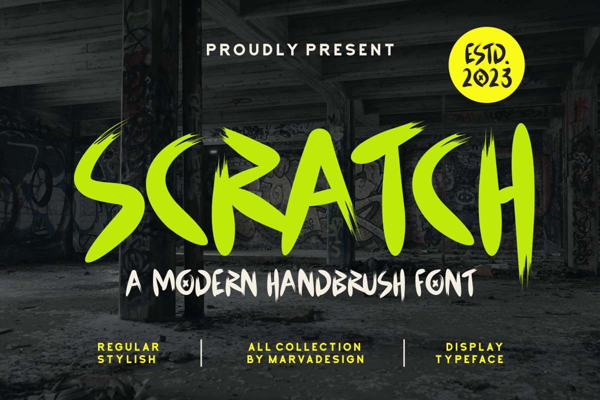 SCRATCH Font - Free Download