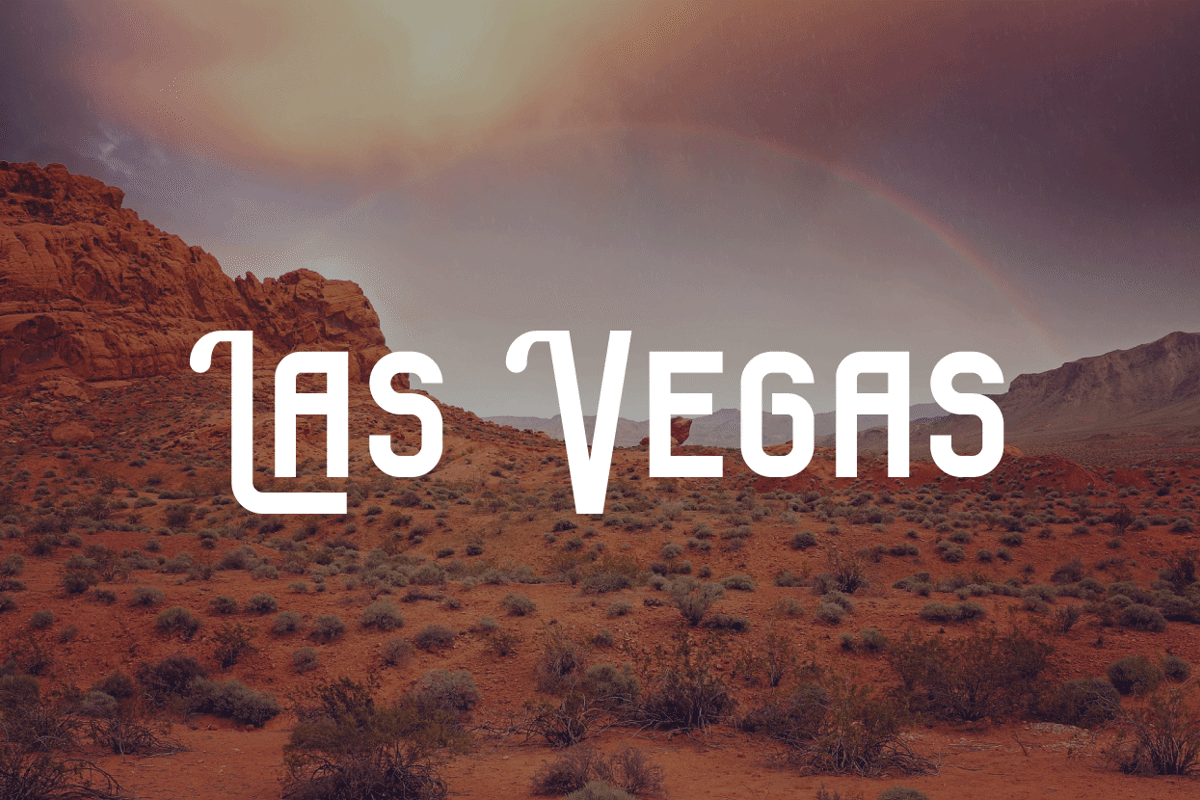 Las Vegas Font Letter Art Studio Fontspace