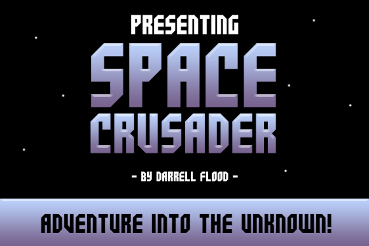 space crusade font space crusade font