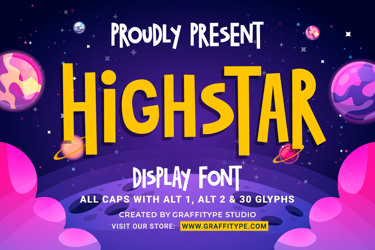High Star Font Free Download high-star-font-free-download