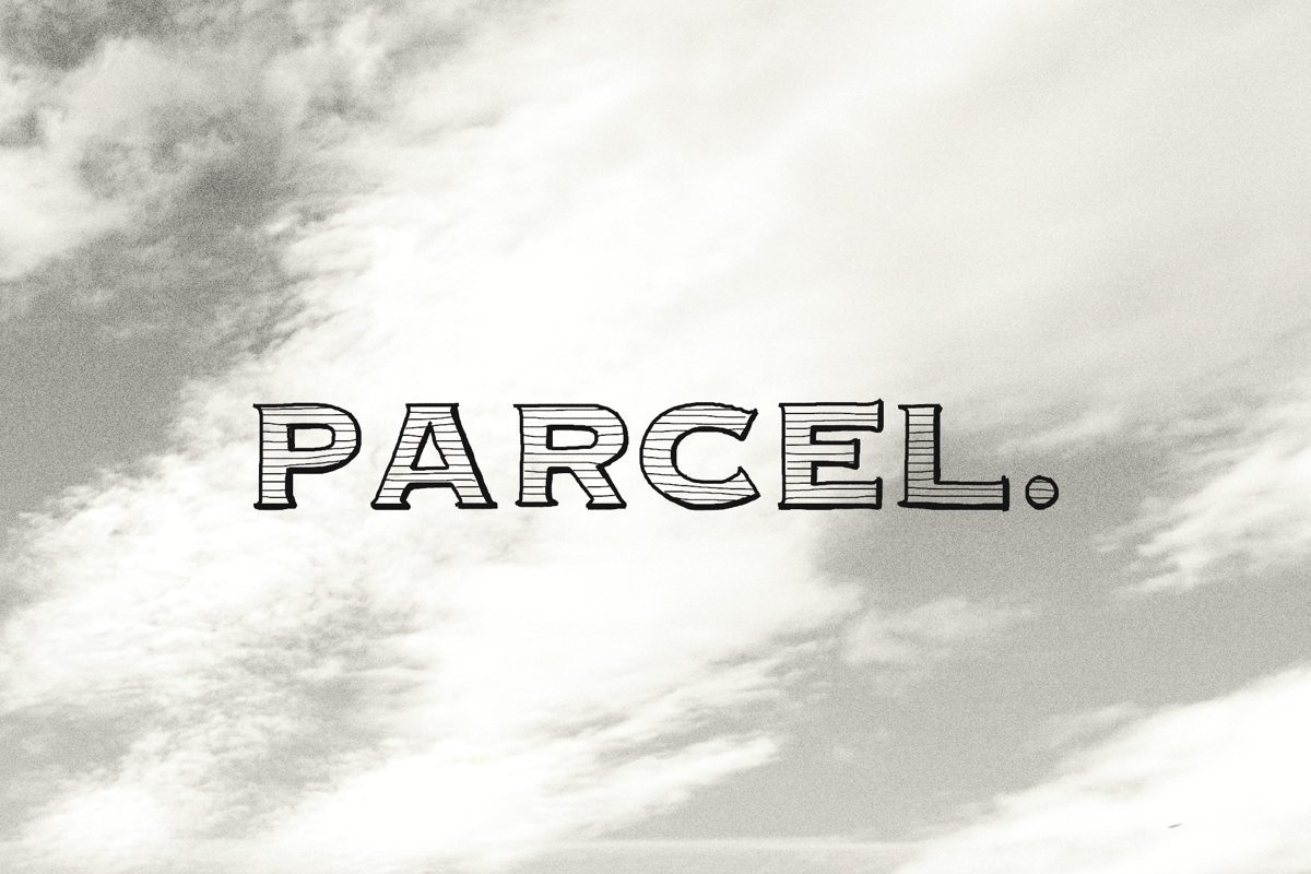 Parcel Font | Jake Luedecke Motion & Graphic Design | FontSpace