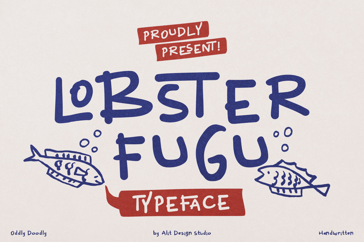 Lobster Fugu Font Alit Design FontSpace