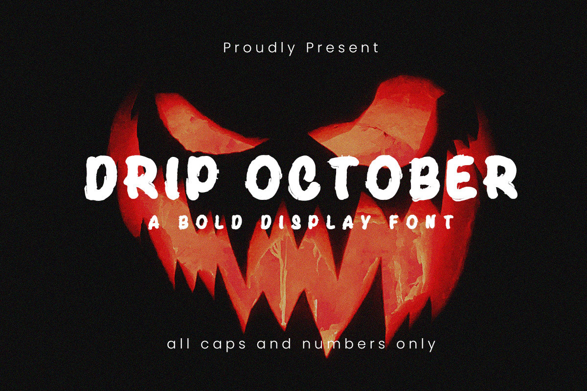 Drip October Font | Creativetacos | FontSpace