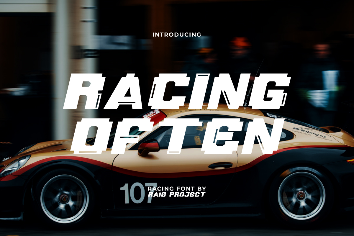 Racing Often Font - Free Download