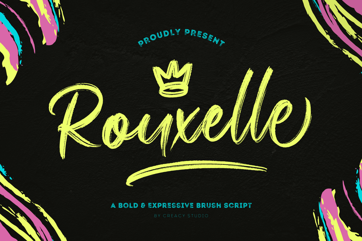 Lettering Styles Rouselle Rouxelle Font - Free Download