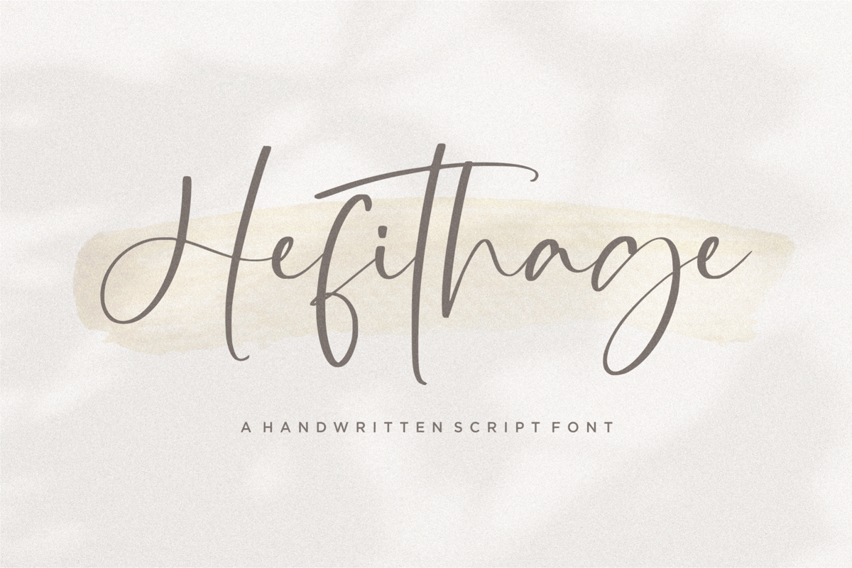 Hefithage Font | qwrtype_foundry | FontSpace