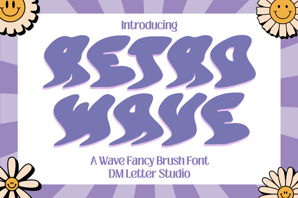 Wave Rider Font Retro Wave Font - Free Download
