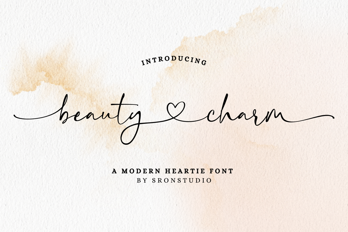 Beauty Charm Font | Sronstudio | FontSpace