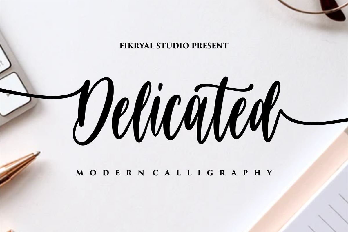 Delicated Font | fikryalstudio | FontSpace