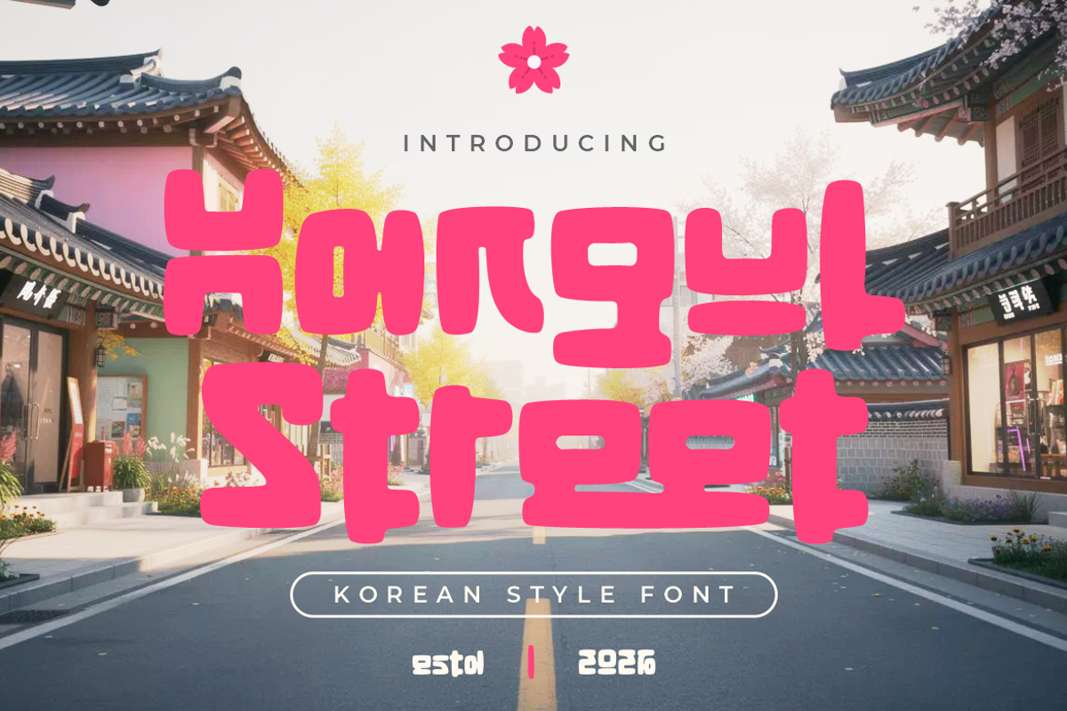 Hangul Street Font - Free Download