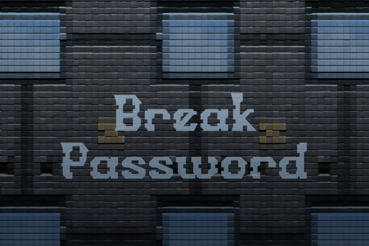 B Break Password Font | Wepfont | FontSpace