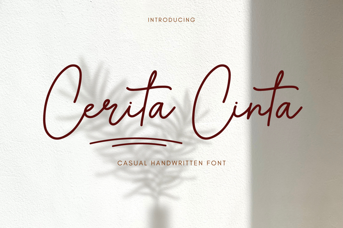 Cerita Cinta Font aminmario FontSpace