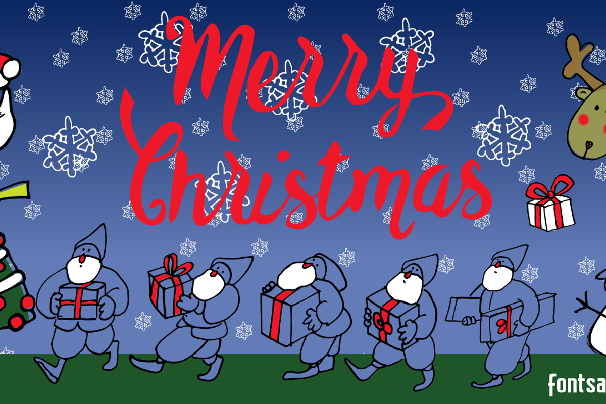 Merry Christmas Font | Fontsandfashion | FontSpace