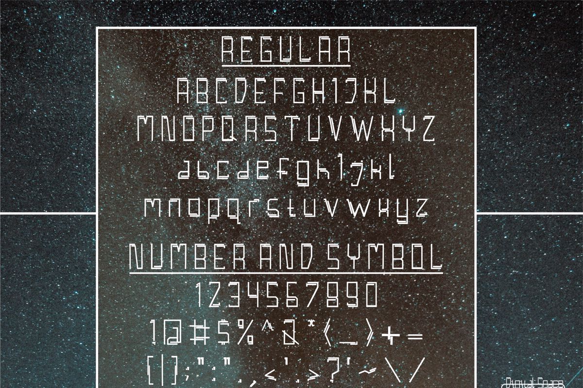 Digital Space Font - Free Download