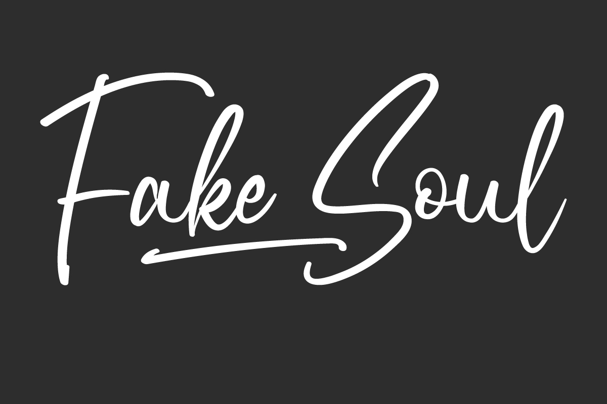 Fake Soul Font VinType FontSpace