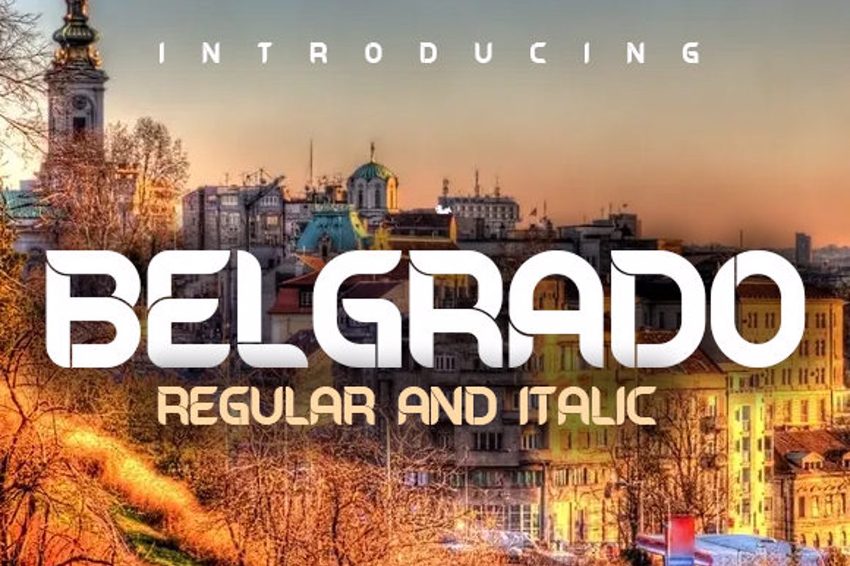 Belgrado Font - Free Download