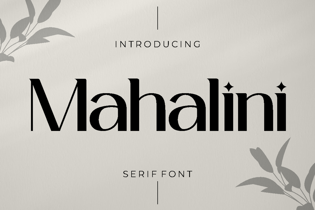 Mahalini Font - Free Download