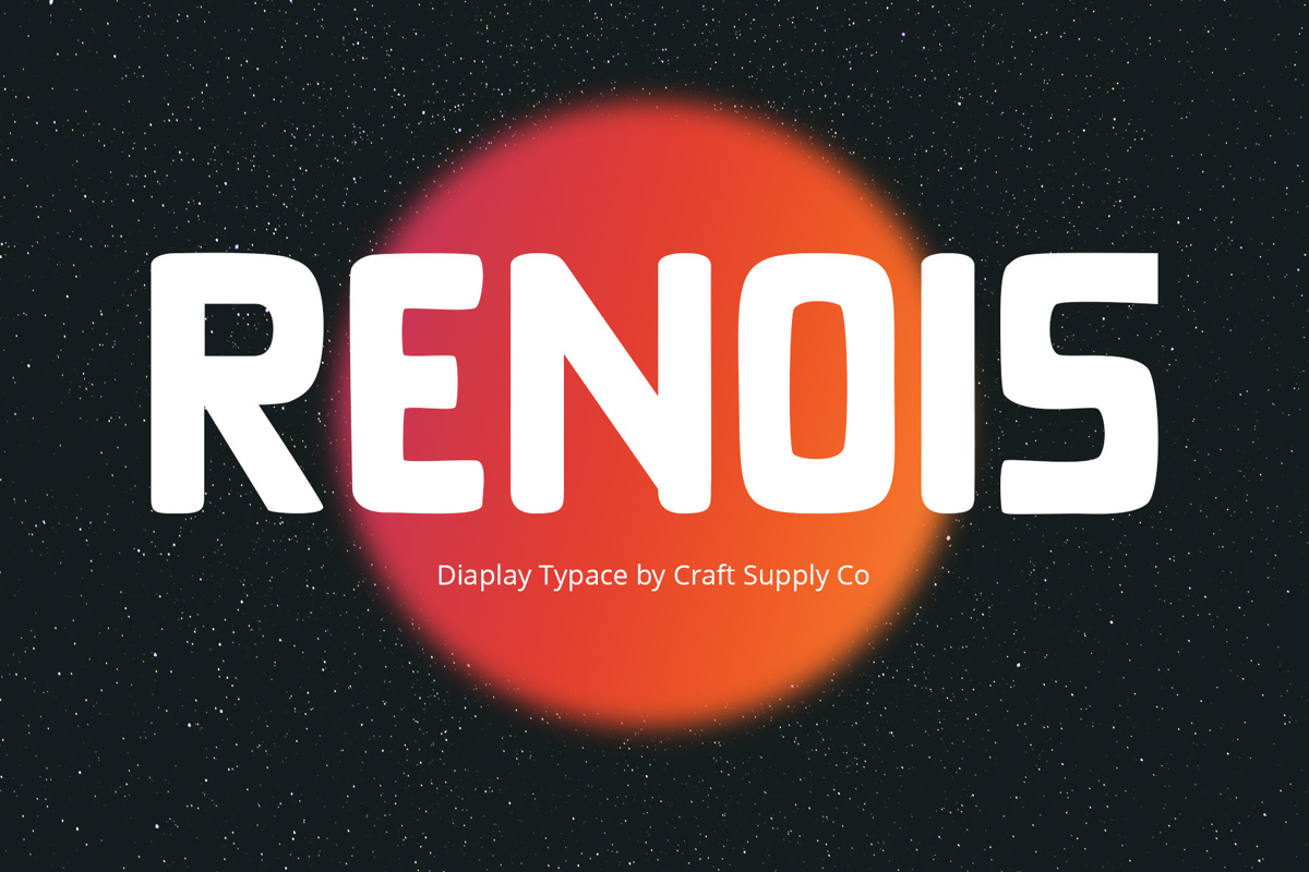 Renois Font | craftsupplyco | FontSpace