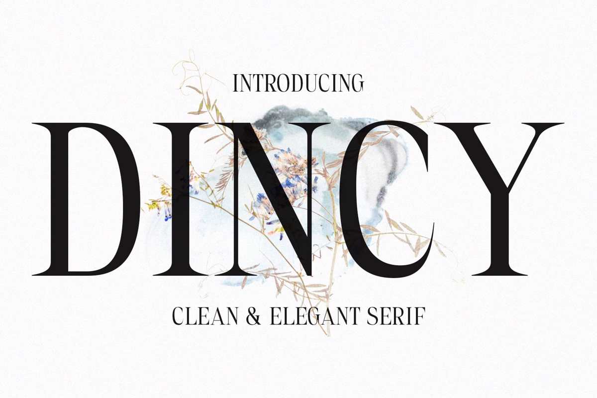 Dincy font craftsupplyco fontspace