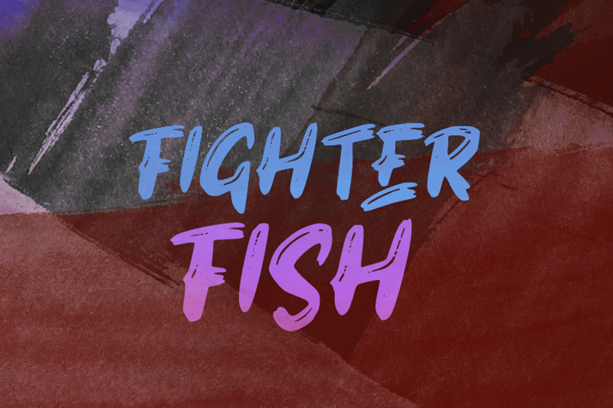 Fighter Fish Font - Free Download