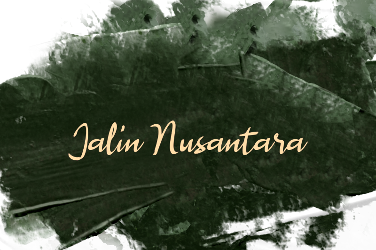 J Jalin Nusantara Font | wepfont | FontSpace